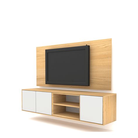 Partisi Tv, Hpl Furniture, Tv Shelves, Wooden Bed With Storage, Ruang Tv, Backdrop Tv, Meja Tv, Simple Tv, Tv Rack