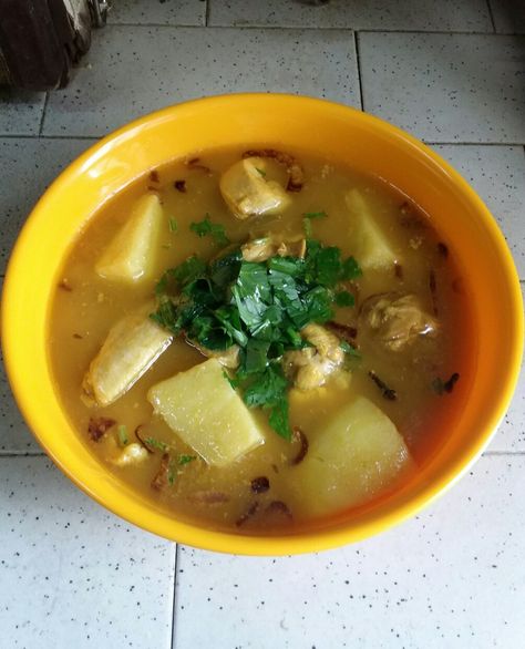 Sup Ayam Sup Ayam, Wonton Soup, Ethnic Recipes