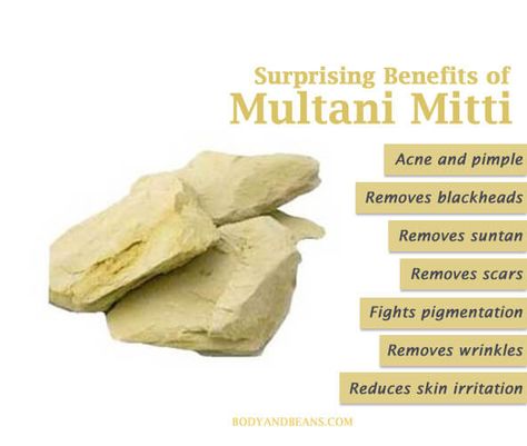 Multani mitti or earth clay is super beneficial for skin and hair. Here’s the list of top 20 Benefits of Multani Mitti (Fuller’s earth) for Skin and hair. Multani Mitti Face Pack, Earth Clay, Calcium Bentonite Clay, Fullers Earth, Multani Mitti, Pure Skin, Clear Skin Face, Face Pack, Hair Pack