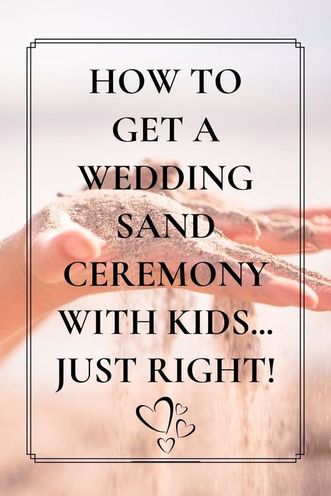 Check out my blog about this wedding couple who did a gorgeous job of symbolising the unity of their blended family with a sand ceremony ... it worked so well using a special frame to hang on the wall! Gorgeous!❤️ Beach Wedding Sand Ceremony, Blended Family Unity Sand Ceremony, Blended Family Wedding Sand Ceremony, Wedding Blended Family Ideas, Family Sand Ceremony Wedding, Blended Family Sand Ceremony Script, Sand Ceremony Wedding Vows, Blended Family Wedding Photos, Blended Family Wedding Ideas