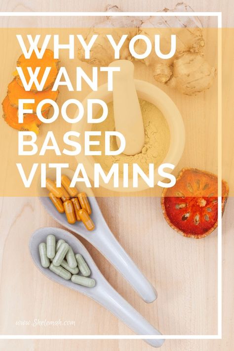 Are your vitamins food based? Learn why you want food based vitamins and some great brands to look at. Paleo Protein Powder, Vitamin A Foods, All Vitamins, Organic Vitamins, Anti Aging Supplements, Whole Food Diet, Meal Replacement Shakes, Gum Health, Daily Vitamins