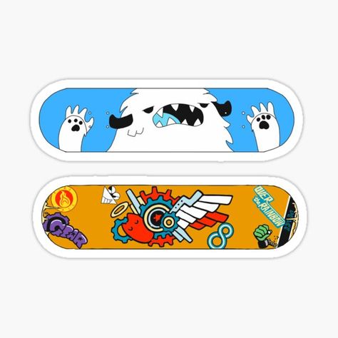 Reki Skateboard Design, Langa Skateboard Design, Reki Skateboard, Langa Skateboard, Infinity Sticker, Reki And Langa, Tech Deck, Sk8 The Infinity, Anime Galaxy