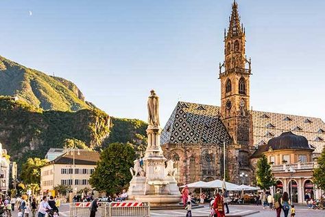 Italy Bolzano, Merano Italy, Bike Rental Shop, Bolzano Italy, Trento Italy, Europe 2023, Pedestrian Street, Bike Route, Dream Place