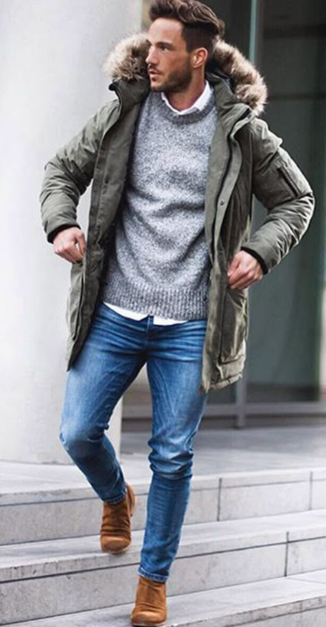 queencaylz// Winter Mode Outfits, Mens Fashion Casual Winter, Mens Fashion Smart, Streetwear Men, Winter Outfits Men, Mode Casual, Smart Casual Outfit, Mens Fashion Suits, Mens Winter Fashion