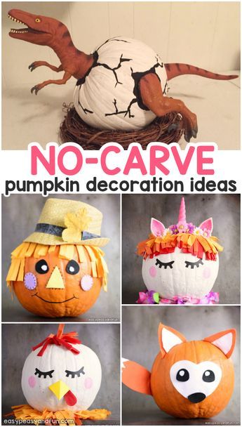 Amazing Pumpkin Painting Ideas & Other No Carve Pumpkin Decorating Ideas Pumpkin Decoration Ideas, No Carve Pumpkin Decorating Ideas, No Carve Pumpkin, Pumpkin Decorating Ideas, Creative Pumpkin Painting, Creative Pumpkin Decorating, No Carve Pumpkin Decorating, Pumpkin Decorating Contest, Halloween Decor Diy