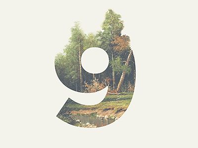 Dribbble - 9 Days by Dave Coleman Typographie Logo, Best Typography, 달력 디자인, Graphisches Design, Type Inspiration, Design Typography, Typography Inspiration, Corporate Design, Design Graphique