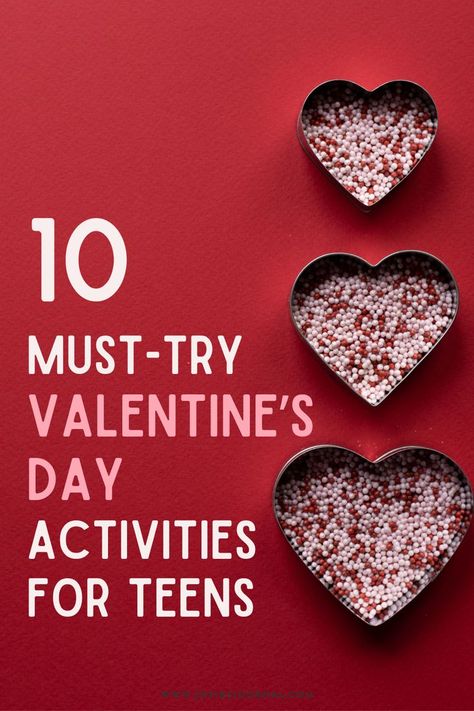 valentines day activities Valentine Games For Teens, Valentines Day Activities For Teens, Valentines Day For Teens, Girly Activities, Valentine's Day Baskets, Teen Outfit Ideas, Teen Gift Guide, Valentine Party Game, Valentines Day Baskets