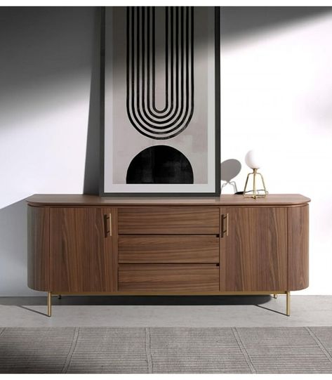 Mueble Aparador moderno SAMOA | Buffet de comedor de madera | Ofertas Samoa, Credenza, Design, Santos