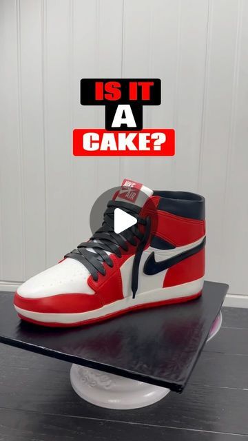 Jordan Cake, Cake Form, Iconic Shoes, Enjoy The Process, Jordan Air, Who Said, Cake Art, Custom Cakes, Jordan Shoes