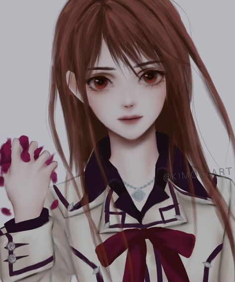 Yuki Kuran Vampire Knight fanart Vampire Knight Fanart, Yuki Fanart, Knight Anime, Knight Fanart, Vampire Knight Yuki, Yuki Kuran, Vampire Hunter, Asian Eyes, Asian Eye Makeup