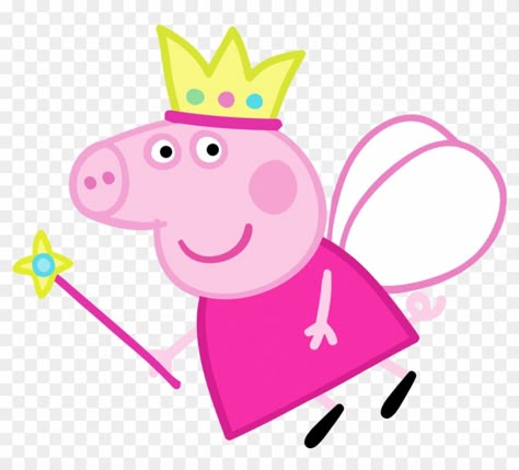 Peppa Pig Fairy, Peppa Pig Imagenes, Peppa Pig Stickers, Graduation Dance, Peppa Pig Decorations, Greta Gris, Peppa Pig Cake Topper, Peppa Pig World, Rebecca Rabbit