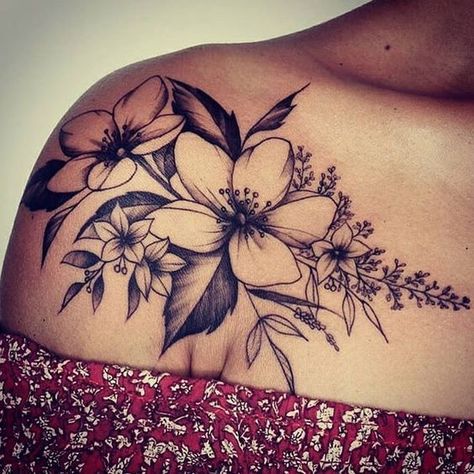 Main part. Beautiful Flower Tattoos, Cat Tattoos, Inspiration Tattoos, Neck Tattoos, Tiny Tattoo, Shoulder Tattoos For Women, Fake Tattoos, Tattoo Designs For Women, Trendy Tattoos