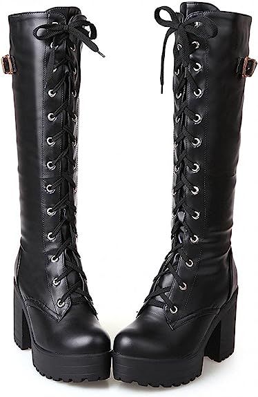 Fall Heels, Gothic Shoes, Dr Shoes, Jane Clothing, Patent Boots, Patent Leather Boots, Knee High Leather Boots, Motorcycle Boots, Heel Boots