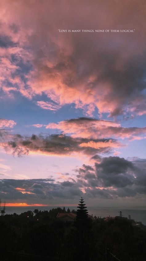 Evening Clouds Sky Quotes, Sky And Trees Aesthetic Quotes, Pink Clouds Quotes Sky, Cloud Love Quotes Sky, Beautiful Clouds Quotes, Pink Sky Captions Instagram, Caption For Trees And Sky, Trees Aesthetic Quotes, Pink Sky Quotes