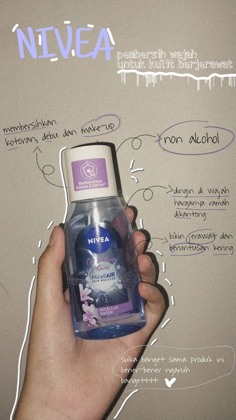 Pembersih wajah untuk kulit berjerawat dan berminyak untuk remaja Micellar Water Untuk Kulit Berjerawat, Milk Cleanser, Amazon Beauty Products, Micellar Water, Apa Aja, Facial Wash, Beauty Routines, Toner, Serum