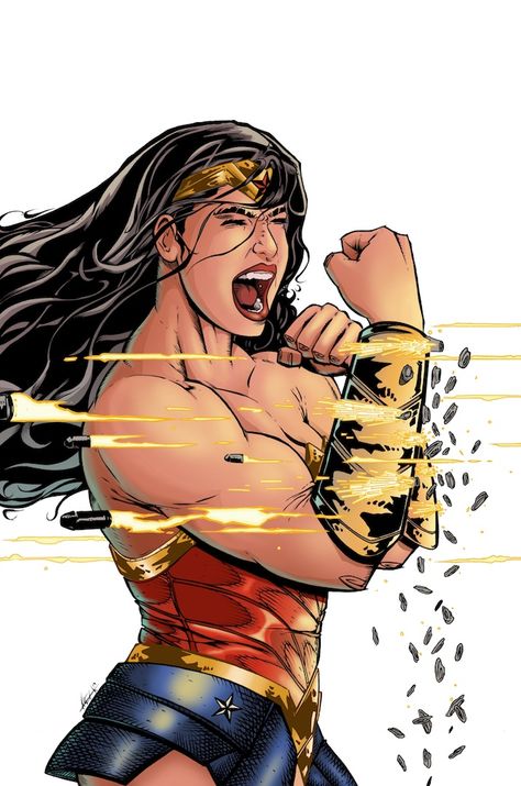 Wonder Woman by akmeto Wonder Woman Art, Comic Drawing, Woman Art, Movies 2017, Dc Comics Art, Man Of Steel, Superhero Comic, Gal Gadot, The Happy