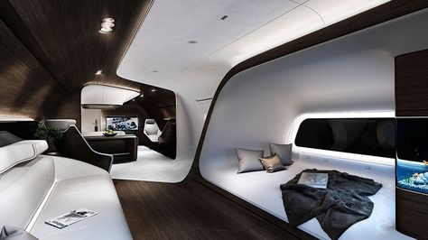 mercedes-lufthansa-technik-designboom-03 Private Jet Black Interior, Jets Privés De Luxe, Train Interior, Airplane Interior, Private Jet Interior, Jet Privé, Luxury Helicopter, Tv Fal, Luxury Jets