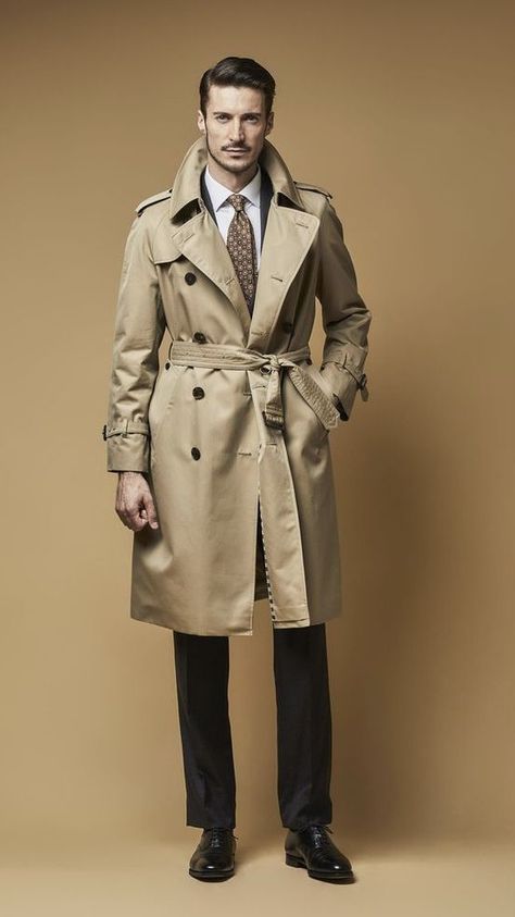 Men’s Trench Coat, Man In Trench Coat, Trench Coat Outfit Men, Over Coat Mens, Trench Coat Man, Best Mens Winter Boots, Winter Party Outfit Night, Men Trench Coat, Party Outfit Night Club