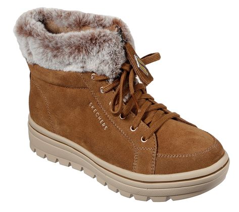 Skechers Boots, Skechers Store, Blue Bridal Shoes, Fabric Boots, Insole Design, Weather Boots, Moccasin Boots, Fur Boots, Motorcycle Boots