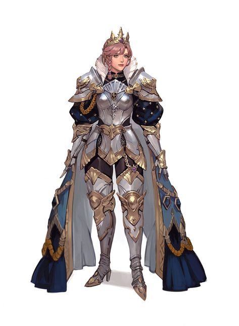 Princess Knight by Yeajin Heo Knight Outfit Design, Knight Outfit Female, Womens Armor, Women Armor, Knight Woman, Womens Armour, Knight Artwork, Woman Armor, Woman Knight