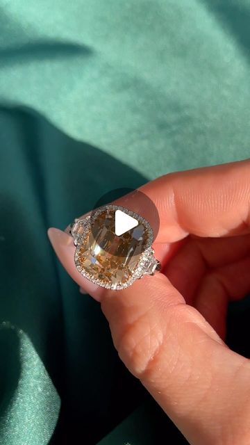 RAHAMINOV DIAMONDS JEWELRY on Instagram: "Embrace the rarity of elegance. Our stunning 9 ct Fancy Yellowish Brown Diamond ring embodies the unique beauty found in the uncommon.✨💍🤎

#RahaminovDiamonds #BrownDiamonds #RareElegance #browndiamond #fancycolordiamonds #diamondring #engagementring #rarediamond #sparkle #jewelry #jotd #ring 

(FC-2534)" Brown Diamond Ring, Fancy Diamond Ring, Rare Diamond, Diamonds Jewelry, Sparkle Jewelry, Brown Diamond, Unique Beauty, Fancy Color Diamonds, Rarity