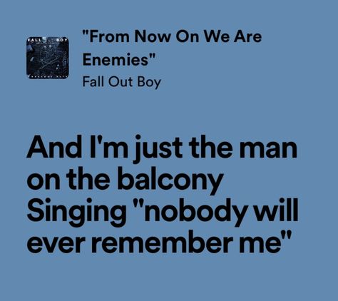 Fob Lyrics, Obscure Quotes, Emo Lyrics, Fall Out Boy Wallpaper, Monster Aesthetic, Fall Out Boy Lyrics, Fall Out Boy Songs, Real Lyrics, Its A Boy Banner