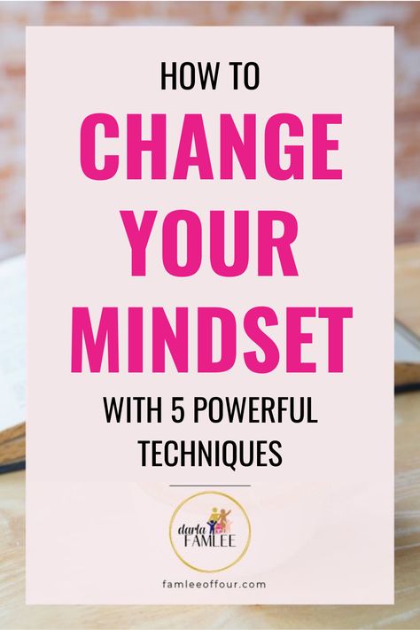 Photo of a journal on a desk with a text overlay saying "how to change your mindset with 5 powerful techniques". Money Mindset Quotes, Mindset Matters, Change Mindset, Mindset Tips, Become Wealthy, Minimalist Life, Abundance Mindset, Train Your Mind, Wealth Affirmations