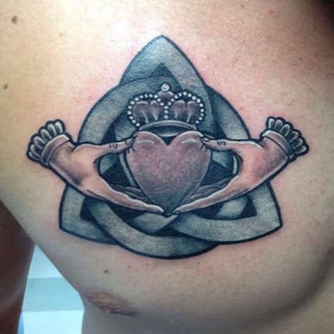 TOP 10 CLADDAGH TATTOO IDEAS | Tattoo.com Irish Claddagh Tattoo, Celtic Tattoo For Women, Celtic Sleeve Tattoos, Claddagh Tattoo, Claddagh Symbol, Celtic Knot Tattoo, Celtic Cross Tattoos, Irish Tattoos, Cross Tattoo For Men