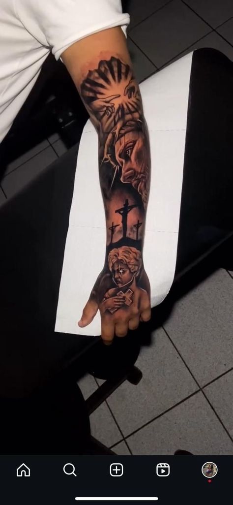 Forearm To Hand Tattoos Men, Tattoo Ideas For Men Hand, Red And Black Tattoo, Tattoo Ideas Forearm, Red Tattoos, Male Hands, Forearm Tattoo Men, Forearm Tattoo, Black Tattoos