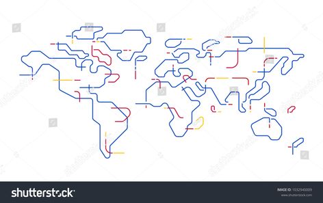 world map outline vector #Ad , #sponsored, #map#world#vector#outline Map Illustration Design Graphics, Map Illustration Design, Zoe Gotusso, World Map Illustration, World Map Outline, Illustration Minimal, World Map Design, Map World, 3d Map