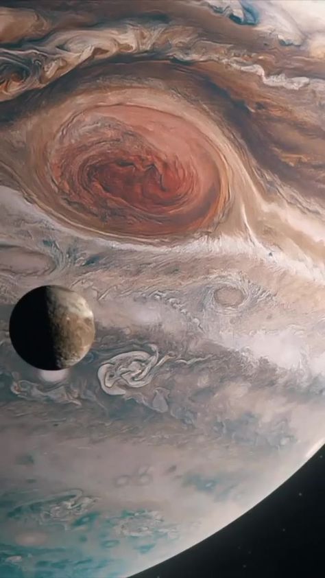 Jupiter Video, Jupiter Red Spot, Scary Clips, Great Red Spot, Nasa Wallpaper, Nasa Space Program, Space Phone Wallpaper, Planets And Moons, Rennaissance Art