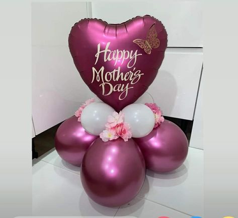 Mothers Day Balloons Bouquets, Mother’s Day Balloons, Mini Balloon Bouquet, Mothers Day Balloons, Party Planning Business, Balloon Business, Balloon Garland Diy, Valentines Balloons, Beautiful Balloons