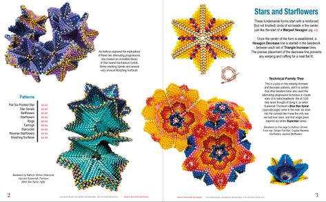 Beadwork Patterns Free, Geometric Beadwork, Seed Bead Tutorials, Beaded Star, Origami Patterns, Bead Tutorials, Kate Mckinnon, Beadwork Patterns, Light Of Life