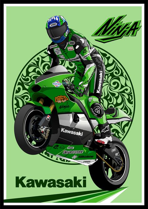 Kawasaki Ninja on Behance Kawasaki Ninja H2r Drawing, Ninjas Art, Bike Status, Kawasaki Ninja H2r, Honda Bike, Ducati 1299, Animals Name In English, Ninja H2r, Moto Wallpapers