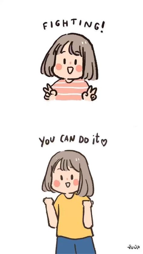 Wallpapers Cute, Cute Motivational Quotes, Cheer Up Quotes, 심플한 그림, Positive Quotes Wallpaper, Wallpaper Computer, Motivational Quotes Wallpaper, Images Kawaii, Cute Inspirational Quotes