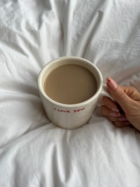 Love my cute coffee mug White Mug Aesthetic, Coffee Mugs Aesthetic, Coffee Mug Aesthetic, Mug Aesthetic, Cute Coffee Mug, Pottery Collection, Daily Activity, Stoneware Dishes, Coffee Pictures