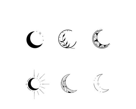 Line Tattoo Ideas, On Tattoo, Moon Tattoo Designs, Petite Tattoos, Bff Tattoos, Friendship Tattoos, Cute Tiny Tattoos, Line Tattoo, Minimalist Tattoos