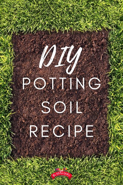 Forget the bags of soil at the hardware store. Know exactly what's in your potting soil recipe by using this DIY potting soil. And it's only 3 ingredients! gardening for beginners | DIY | for containers | Recipe | Best | for vegetables | #garden #gardening #DIY #soil Diy Potting Soil, Soil Recipe, Gemüseanbau In Kübeln, Home Vegetable Garden, Container Gardening Vegetables, Organic Gardening Tips, Garden Yard Ideas, Indoor Gardening, Garden Boxes