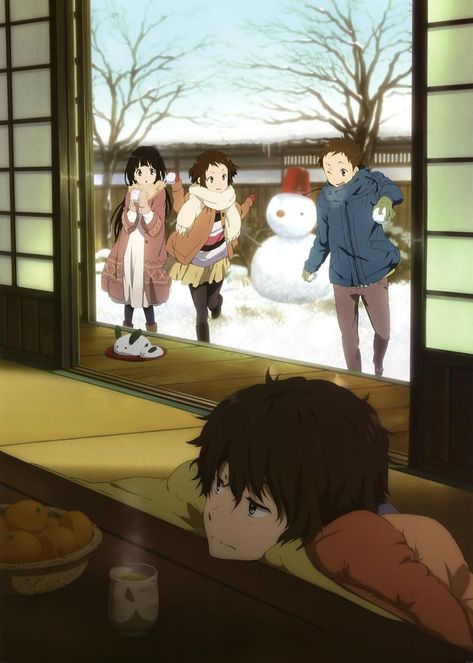 200 IQ play by Chitanda : hyouka Travelling Together, Kyoto Animation, Trash Art, Cute Anime Pics, Handsome Anime, Cute Anime Couples, Anime Movies, Stop Motion, Anime Comics