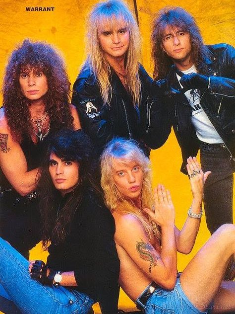 Warrant Steven Sweet Warrant, 80s Rock Magazine, Possessed Band 80s, Warrant Officer Army, Jani Lane, Warrant Band 80s, 80s Hair Metal, 80s Heavy Metal, 80s Rock Bands