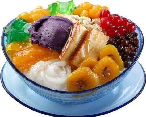 4 Halo Halo Dessert, Traditional Filipino Food, Bangus Recipe, Dessert Custard, Pinoy Dessert, Olongapo, Desserts Drawing, Filipino Food Dessert, Decorative Food