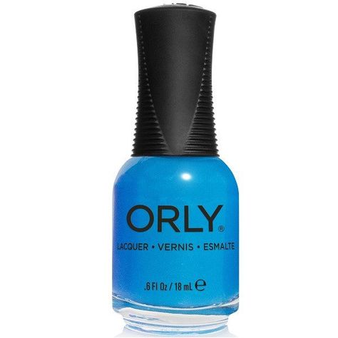 This brand new Bright Blue Shimmer is a part of ORLY's Summer 2017 Color Collection, Coastal Crush. Orly Nail Polish, Cruelty Free Nail Polish, Vegan Nail Polish, Rose Colored Glasses, Best Nail Polish, Cool Nail Art, Nail Polish Colors, Beauty Supply, Nail Lacquer