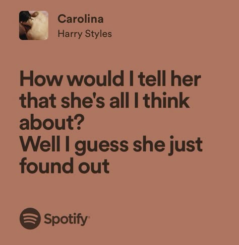 carolina - harry styles Harry Styles Love Lyrics, Carolina Harry Styles Aesthetic, Carolina Harry Styles, Carolina Core, Nate Hawkins, Harry Styles 2018, Put A Price On Emotion, Soft Masc, Harry Styles Lyrics