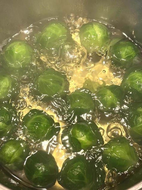 These boiled brussel sprouts are amazing! Learn how to boil Brussels sprouts perfectly with this easy recipe! Get tender, flavorful sprouts in just minutes. A simple, healthy side dish for any meal. Boiled Brussel Sprout Recipes Easy, Brussel Sprouts Boiled, How To Cook Brussel Sprouts On The Stove, Boiled Brussel Sprout Recipes, Boiled Brussel Sprouts, Brussel Sprouts Recipes Easy, Instant Pot Steam, Low Carb Side Dish, Low Carb Side