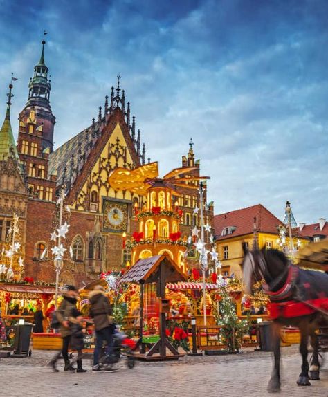 Poland Winter, Places To Visit In Winter, Salzburg Christmas, Cologne Christmas Market, Strasbourg Christmas, Christmas In Germany, Christmas In Italy, Christmas Getaways, Christmas Destinations