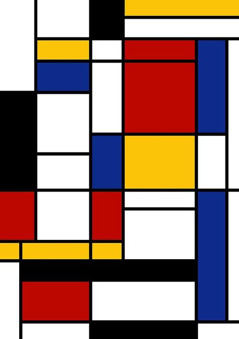 Piet Mondrian Painting, Theo Van Doesburg, Mondrian Art, Dutch Art, Geometric Design Art, Bauhaus Design, 수채화 그림, Piet Mondrian, Rock Stars