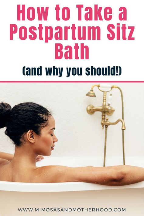 Home from the hospital with a new baby and struggling with recovery? Postpartum sitz baths are exactly what your body needs. Read on the learn how to take a postpartum sitz bath and why they’re so great for recovery.  #postpartumhealing #postpartumrecovery #sitzbath #postpartumsitzbath Sitz Bath Postpartum, Bath Benefits, Sitz Bath, Motherhood Inspiration, Swollen Legs, Postpartum Care, After Birth, Postpartum Recovery, After Baby