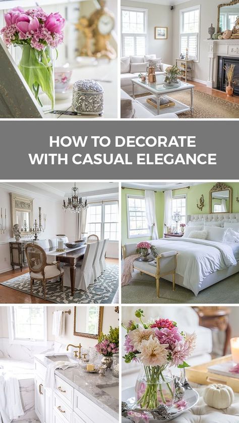 Casually Elegant Style | If you love to decorate with casual elegance, these top 10 posts of the year will inspire you with tips and ideas for decorating in this style. ----- #casualelegance #homedecorblog #frenchcountry #frenchcountrydecor #frenchdecoratingideas #modernfrenchcountry #modernfrenchfarmhouse #elegantdecor #romanticdecor #cottagechic #cottagedecor #farmhousestyle #vintagedesign #mixingantiqueswithmodern Romantic Country Decor, Elegant Country Home Decor, Country Romance Decor Home, White Gel Stain Over Oak, White Gel Stain, Elegant Decorating Ideas, Dog Room In Garage, Room In Garage, French Country Design Ideas