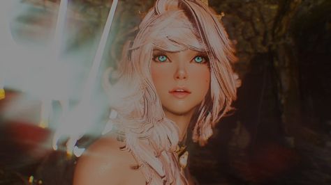 Looking for a BDO-esk face/preset - Request & Find - Skyrim Non Adult Mods - LoversLab Skyrim Mods, Mod Hair, Mod Look, Style Character, Face Tattoos, Style Looks, Fantasy Inspiration, Skyrim, Pinterest Likes