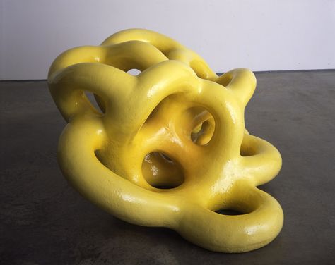 Richard Deacon Nemo, 2002 Ceramic 84 x 162 x 130 cm Abstract Ceramic Sculpture, Abstract Ceramics, Richard Deacon, Ceramic Things, Sculptural Ceramics, Contemporary Art Installation, Subtractive Color, Lisson Gallery, Ceramic Objects